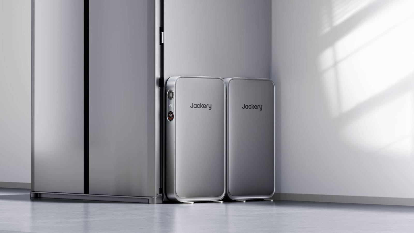 two jackery fridgeguards beside a refrigerator