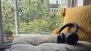 Anker Soundcore Space One headphones on a window sill